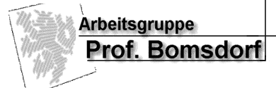 Arbeitsgruppe Prof. Bomsdorf